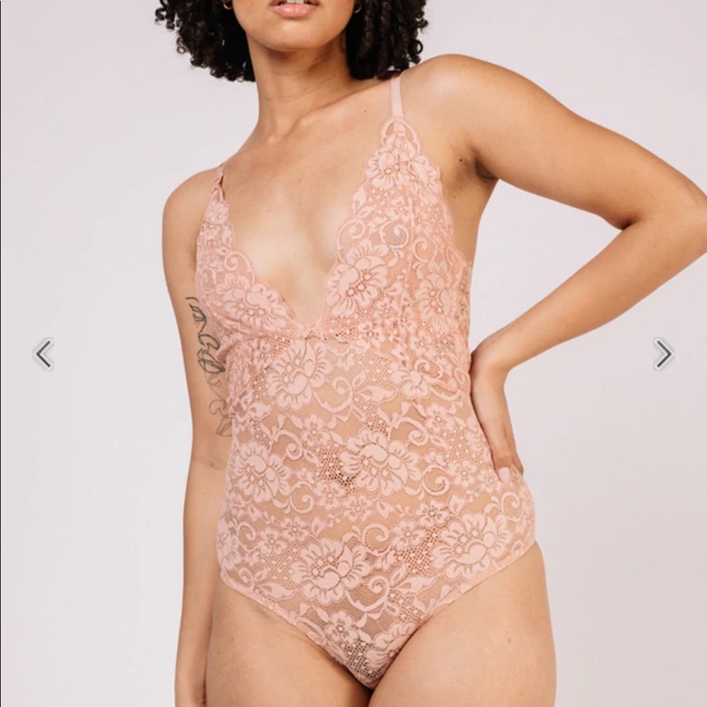 HAHter Than You Bodysuit ~ Copper Rose